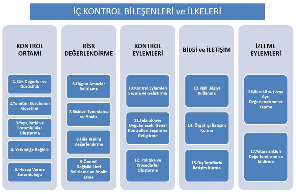 ic Kontrol Bilesenleri ve ilkeleri sema - Internal Control Components and Principles - 2025 -