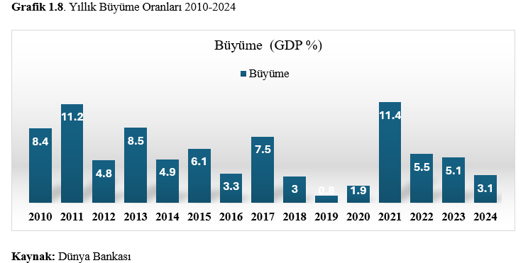 Türkiye Tekstil Sektörü: Mevcut Durum, Riskler, Fırsatlar ve  Sürdürülebilirlik Perspektifiyle Stratejik Bir Değerlendirme 15 g1.8 - Türkiye Tekstil Sektörü: Mevcut Durum, Riskler, Fırsatlar ve  Sürdürülebilirlik Perspektifiyle Stratejik Bir Değerlendirme - 2025 -